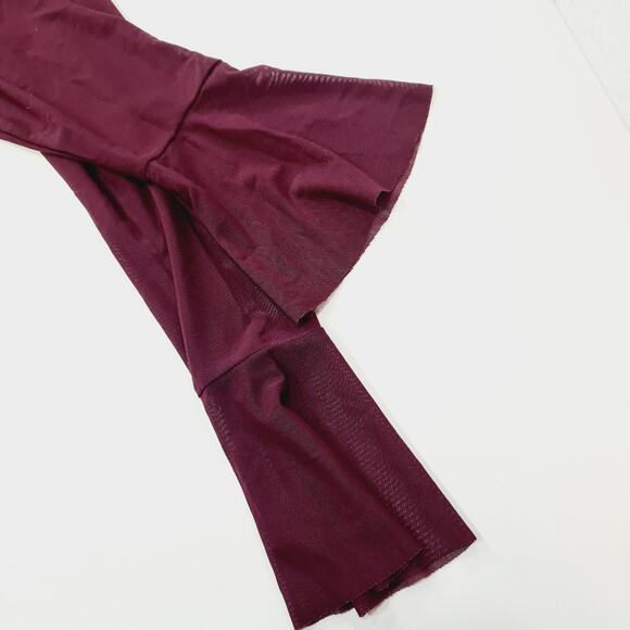 MAJORELLE Monique Crop Top in Plum Purple Large - Picture 6 of 11